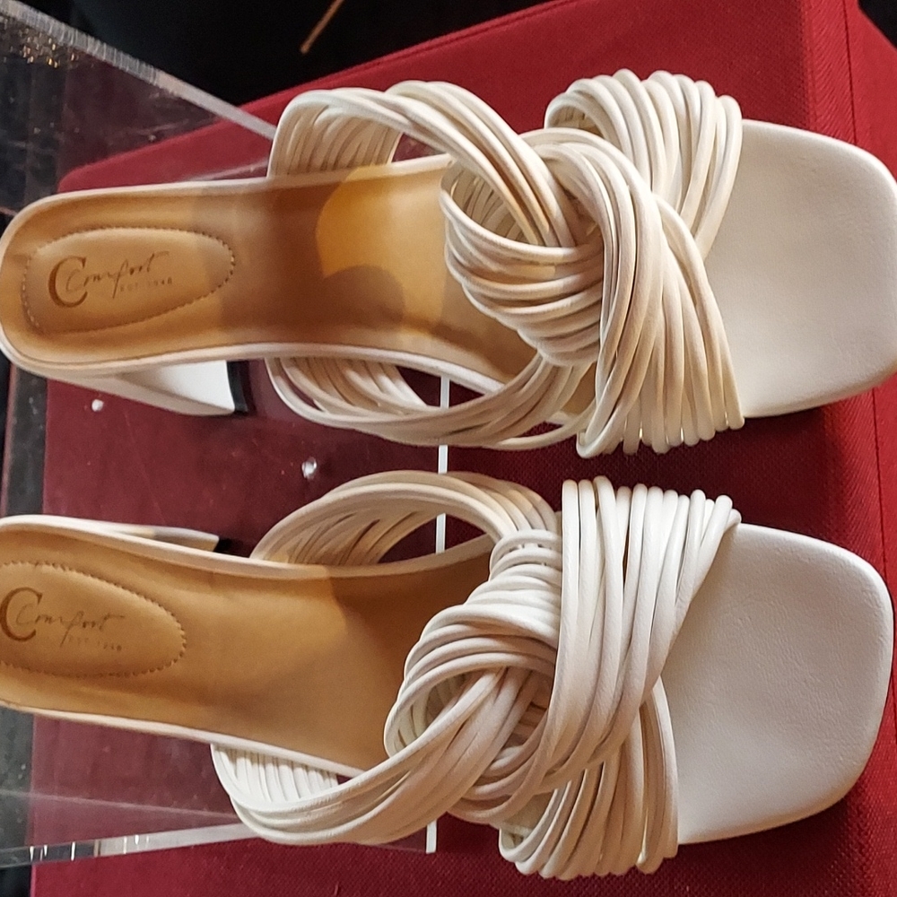 Womens braided dress sandals